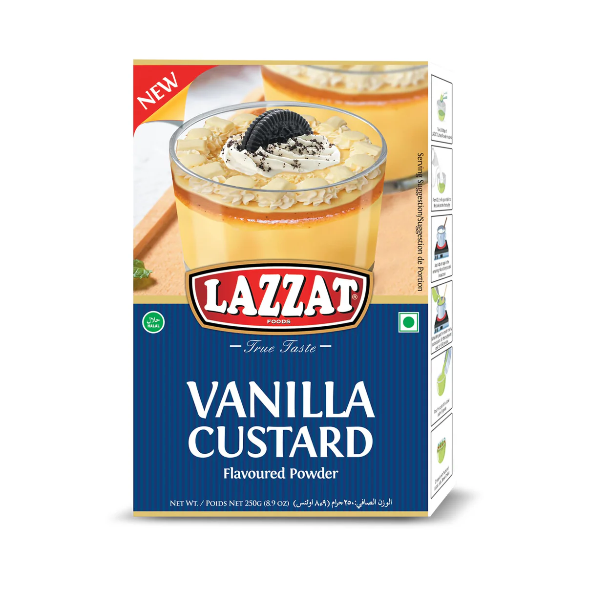 Lazzat Vanilla Custard - 250g