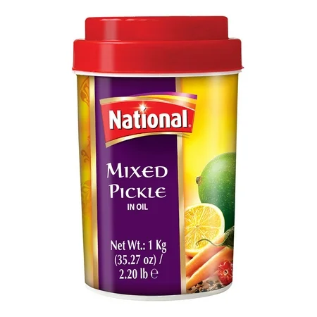 National Foods Pickle Mixed 1kg Jar